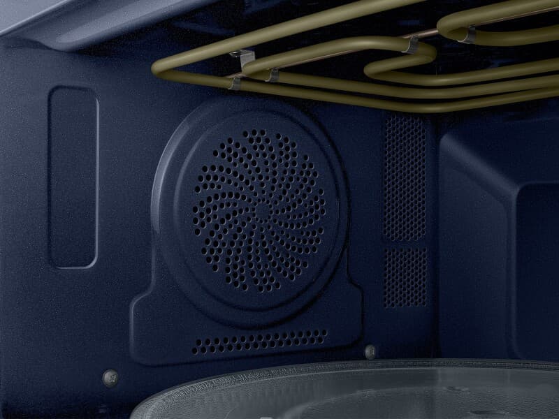 Power Convection; Air Fry; Ceramic Enamel Interior; PowerGrill Duo; Rack with Ceramic Plate; Trim Kit Available – Black view 8