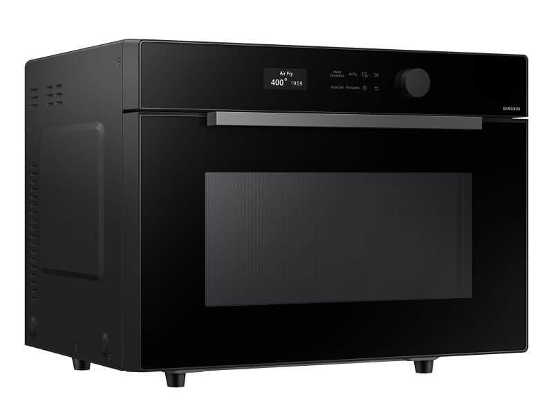 Power Convection; Air Fry; Ceramic Enamel Interior; PowerGrill Duo; Rack with Ceramic Plate; Trim Kit Available – Black view 9