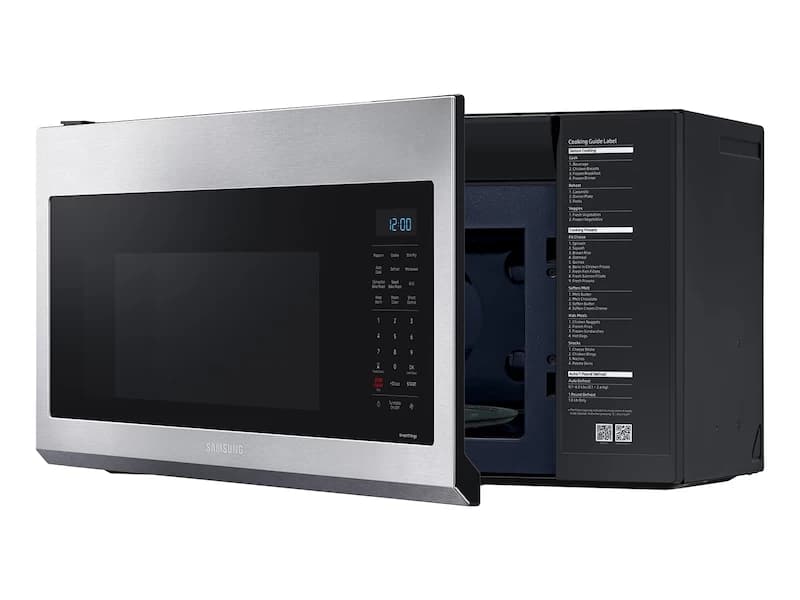 1.7 cu ft. Smart Over-the-Range Microwave with Convection & Slim Fry™ in Stainless Steel view 5