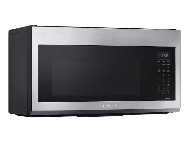 1.7 cu ft. Smart Over-the-Range Microwave with Convection & Slim Fry™ in Stainless Steel view 2