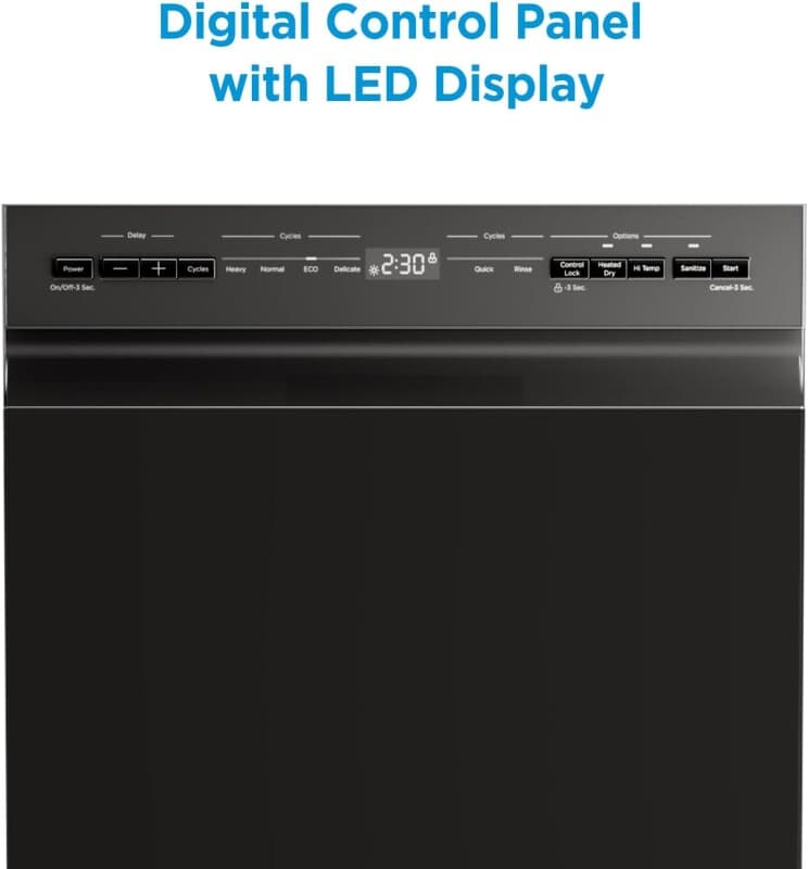 18" Front Control Dishwasher view 3