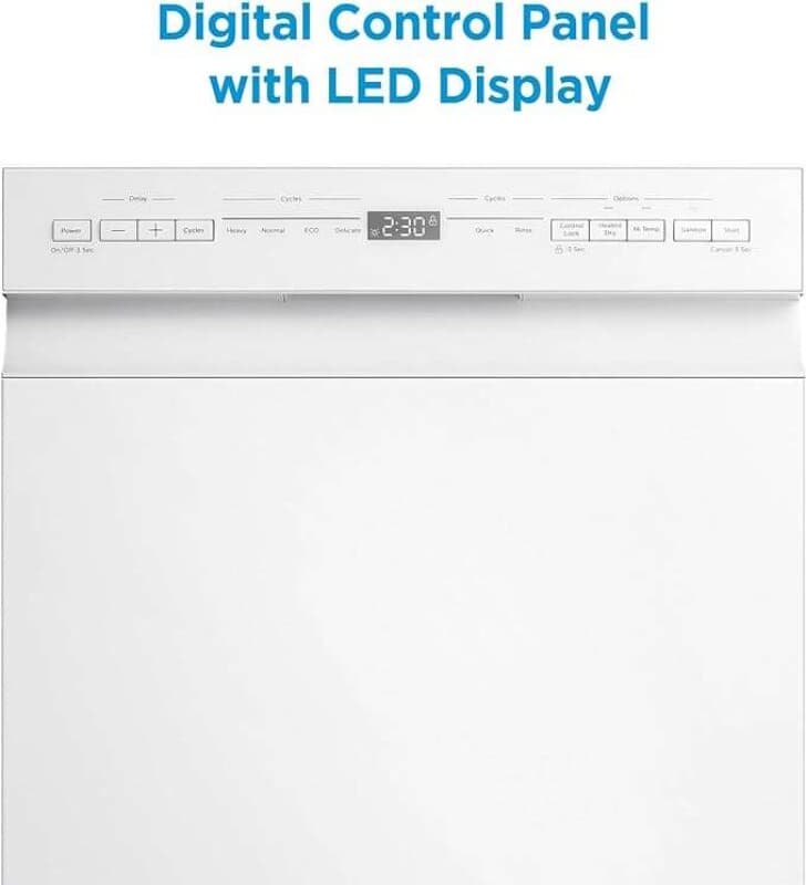 18" Front Control Dishwasher view 3