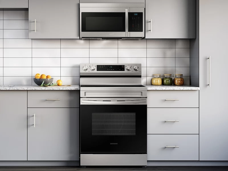 1.6 cu. ft. Over-the-Range Microwave with Auto Cook in Stainless Steel view 2