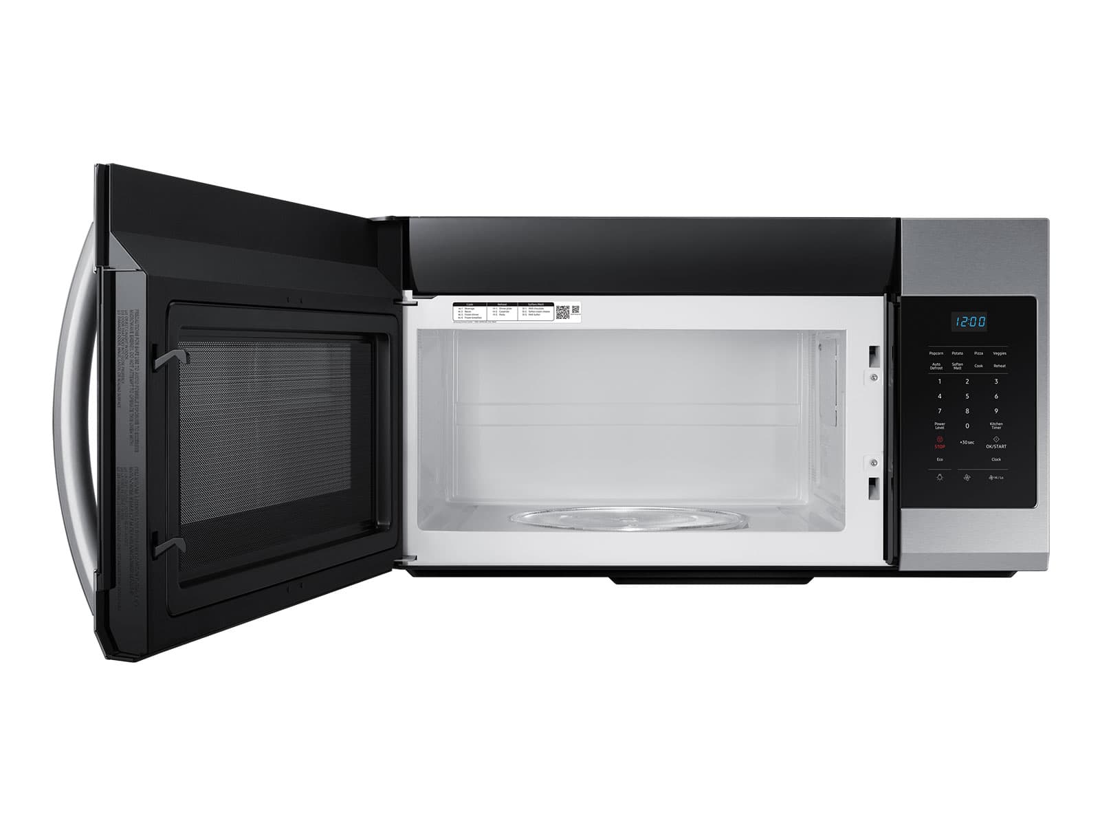 1.7 cu. ft. Over-the-Range Microwave in Stainless Steel view 3