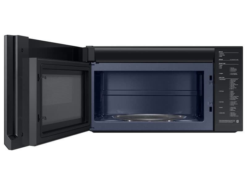 Bespoke Smart Over-the-Range Microwave 2.1 cu. ft. in White Glass view 5