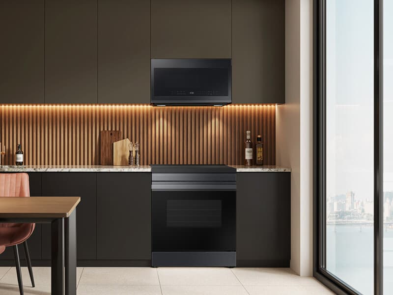 Smart Over-the-Range Microwave 2.1 cu. ft. in Matte Black Steel  view 4