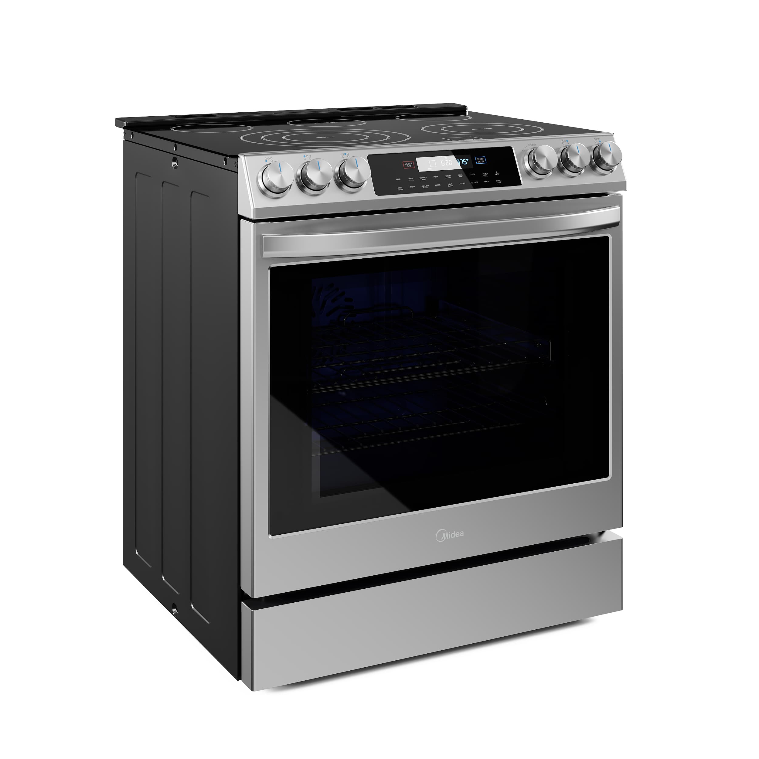 6.3 cu. ft. 5-Element Slide-In Electric Range with Air Fry Convection view 3