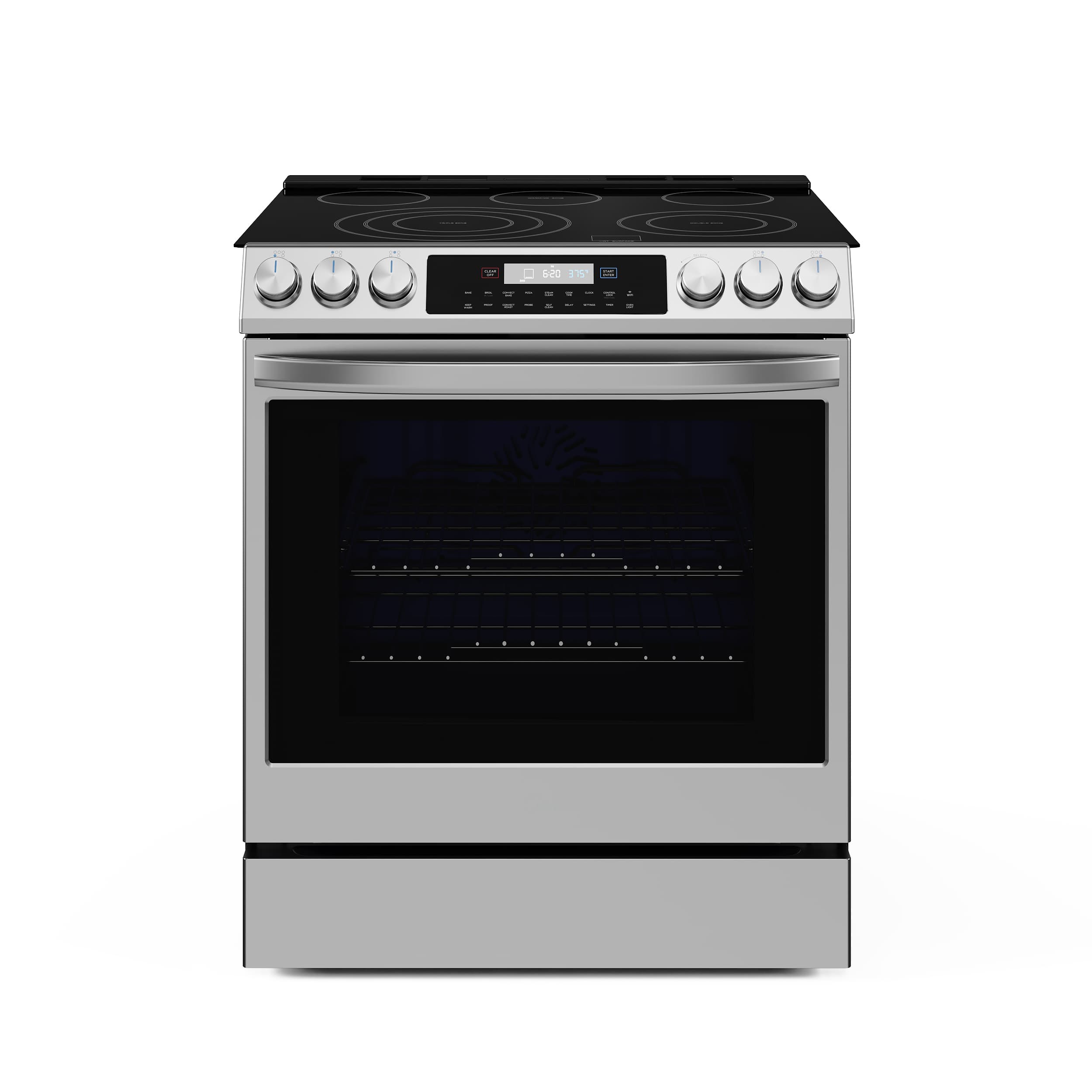 6.3 cu. ft. 5-Element Slide-In Electric Range with Air Fry Convection