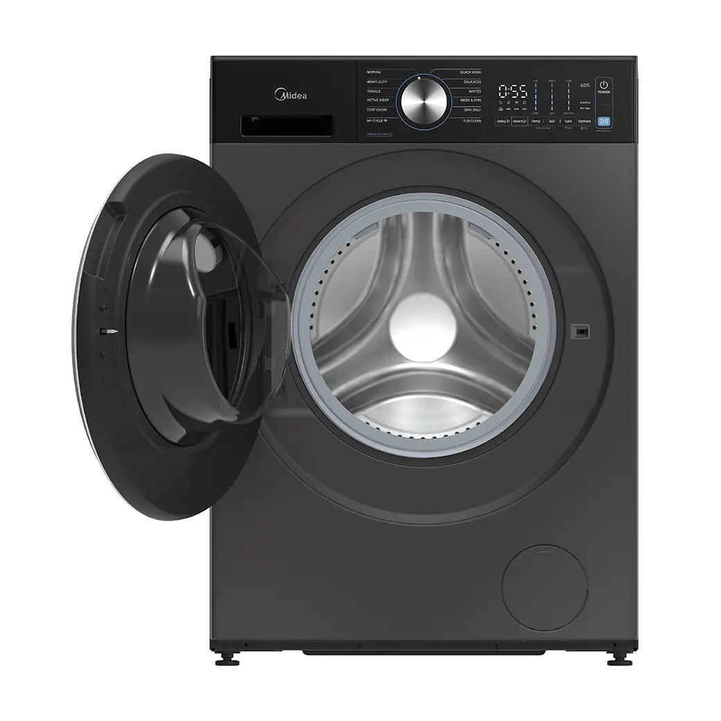 2.7 cu. ft. Compact Front Load Washer (Charcoal Grey) view 2