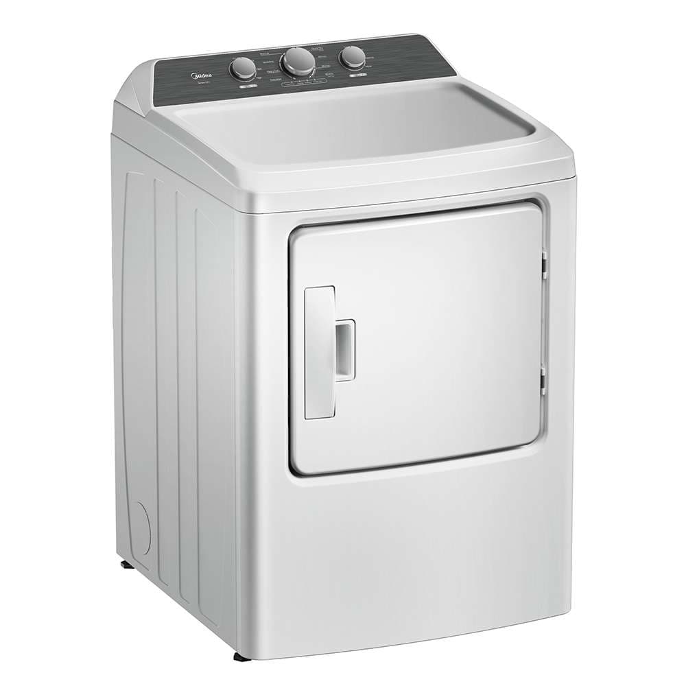 7.0 cu. ft. Front Load Electric Dryer (White) view 2