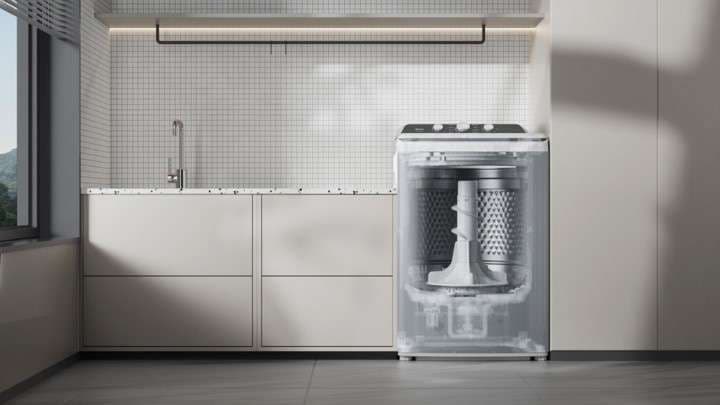 4.1 cu. ft. Top Load Washer (White) view 7