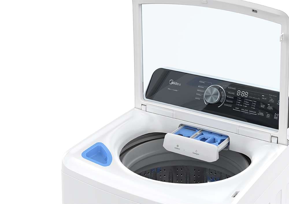 4.4 cu. ft. Smart Top Load Washer (White) view 4