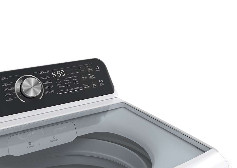 4.5 cu. ft. Smart Top Load Washer (White) view 3