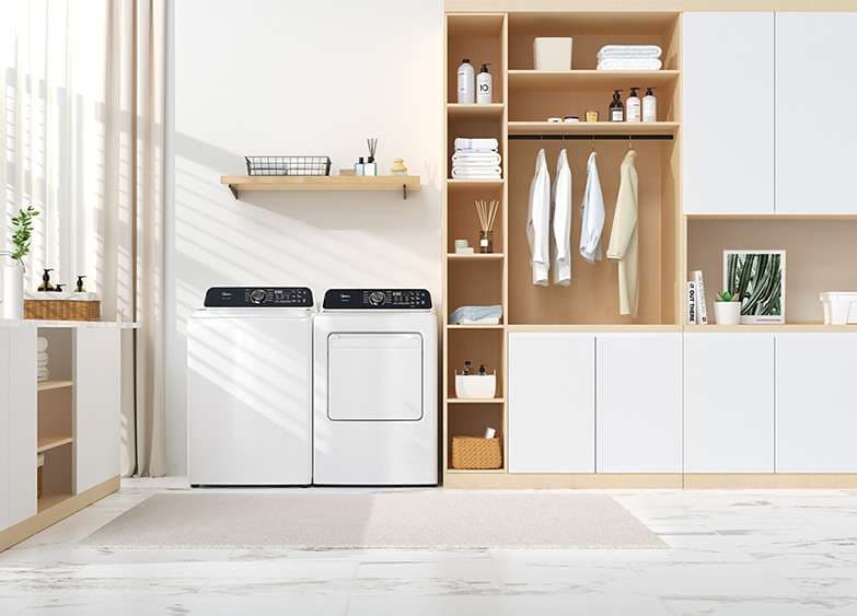 4.5 cu. ft. Smart Top Load Washer (White) view 8