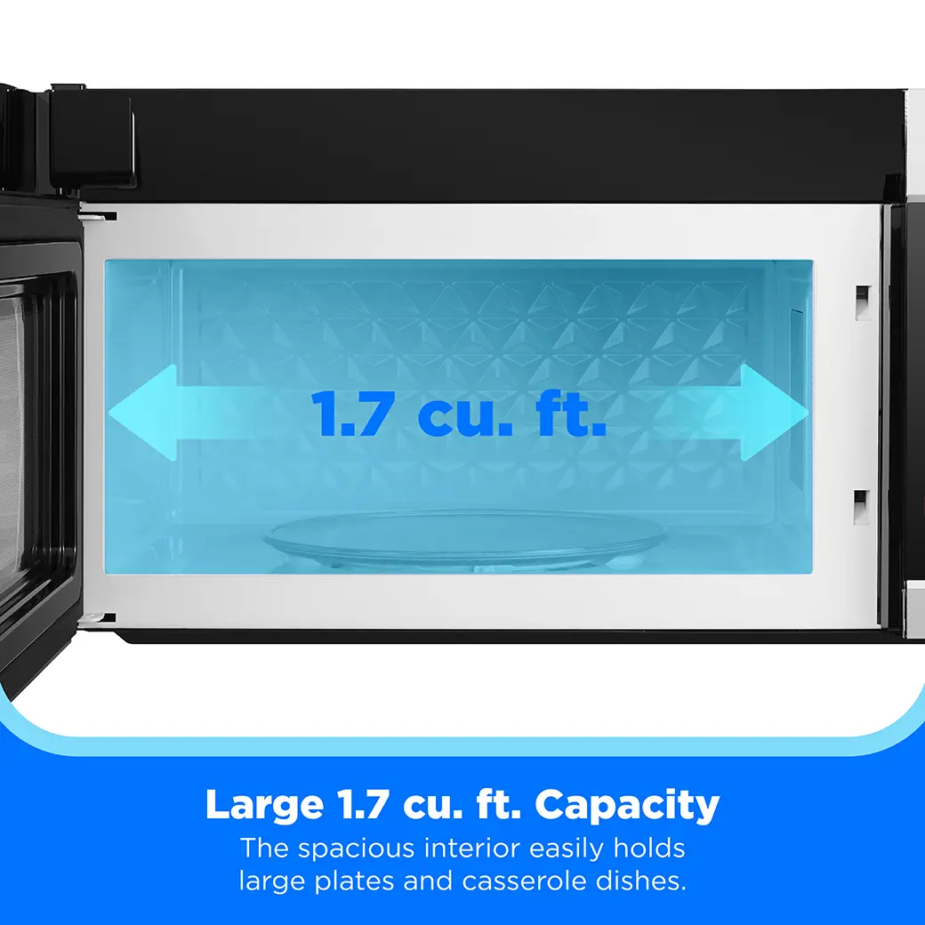 1.7 cu. ft. Over-the-Range Microwave view 6