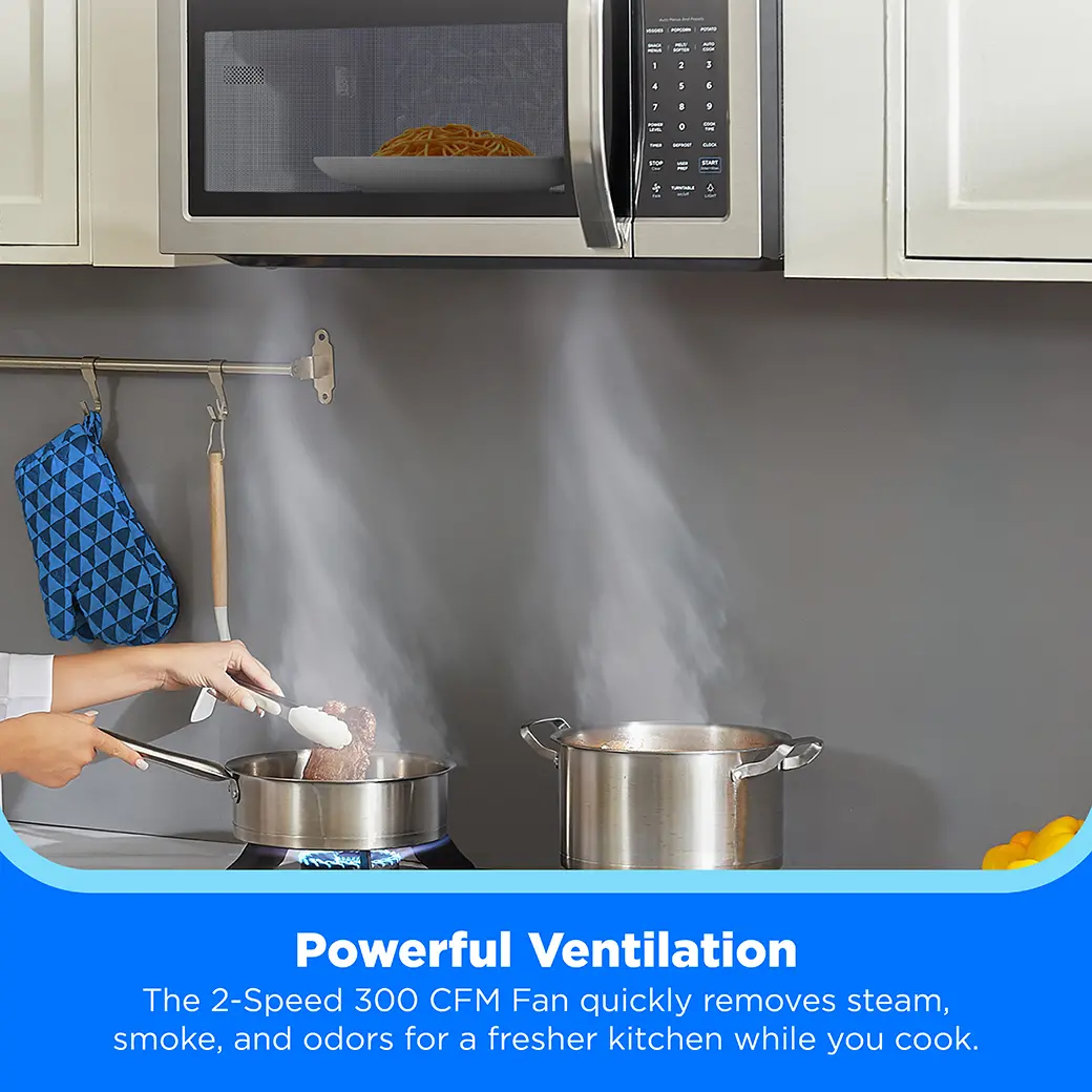 1.7 cu. ft. Over-the-Range Microwave view 7