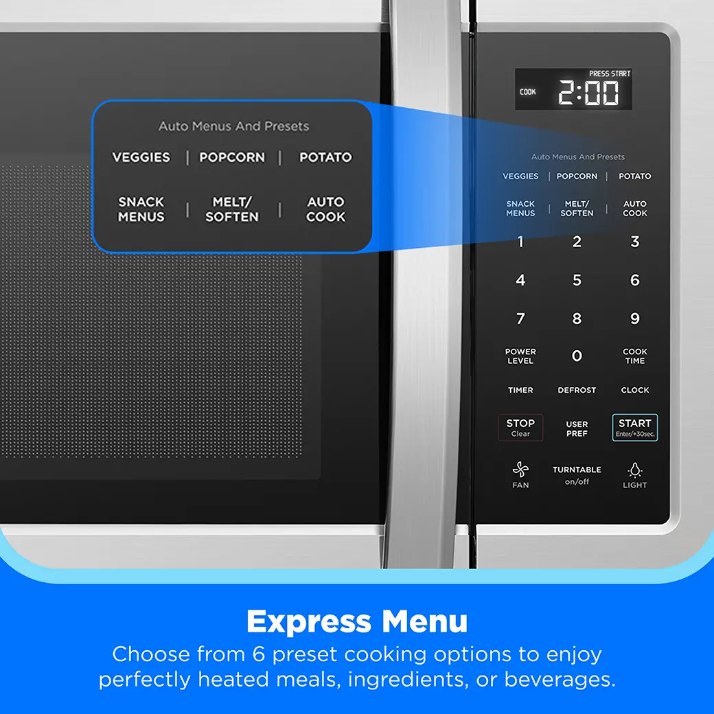 1.7 cu. ft. Over-the-Range Microwave view 8
