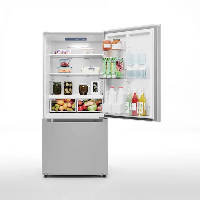 18.7 cu. ft. Garage Ready Bottom-Freezer Refrigerator (Stainless Steel) view 6