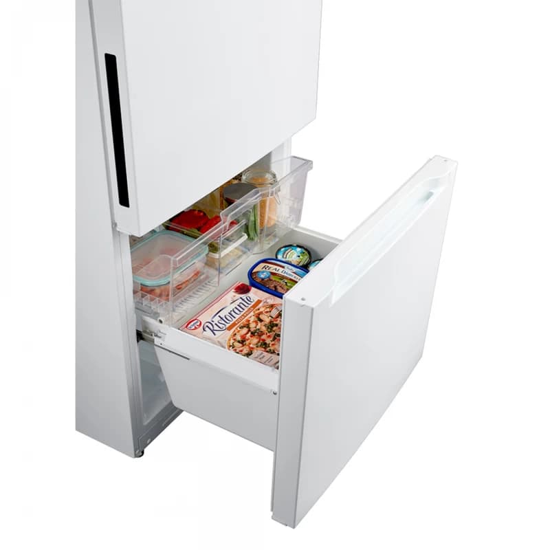 18.7 cu. ft. Garage Ready Bottom-Freezer Refrigerator (White) view 5