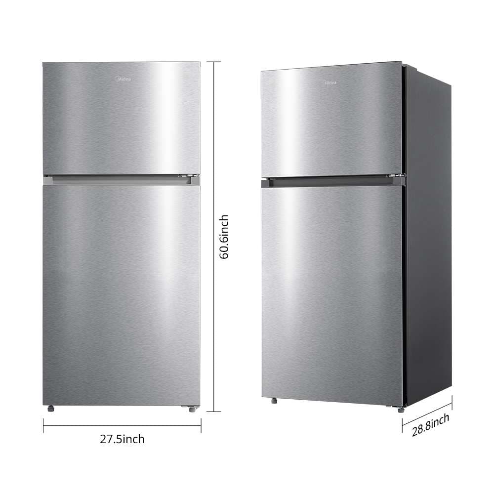 14 cu. ft. Garage Ready Top-Freezer Refrigerator (Stainless Steel) view 2