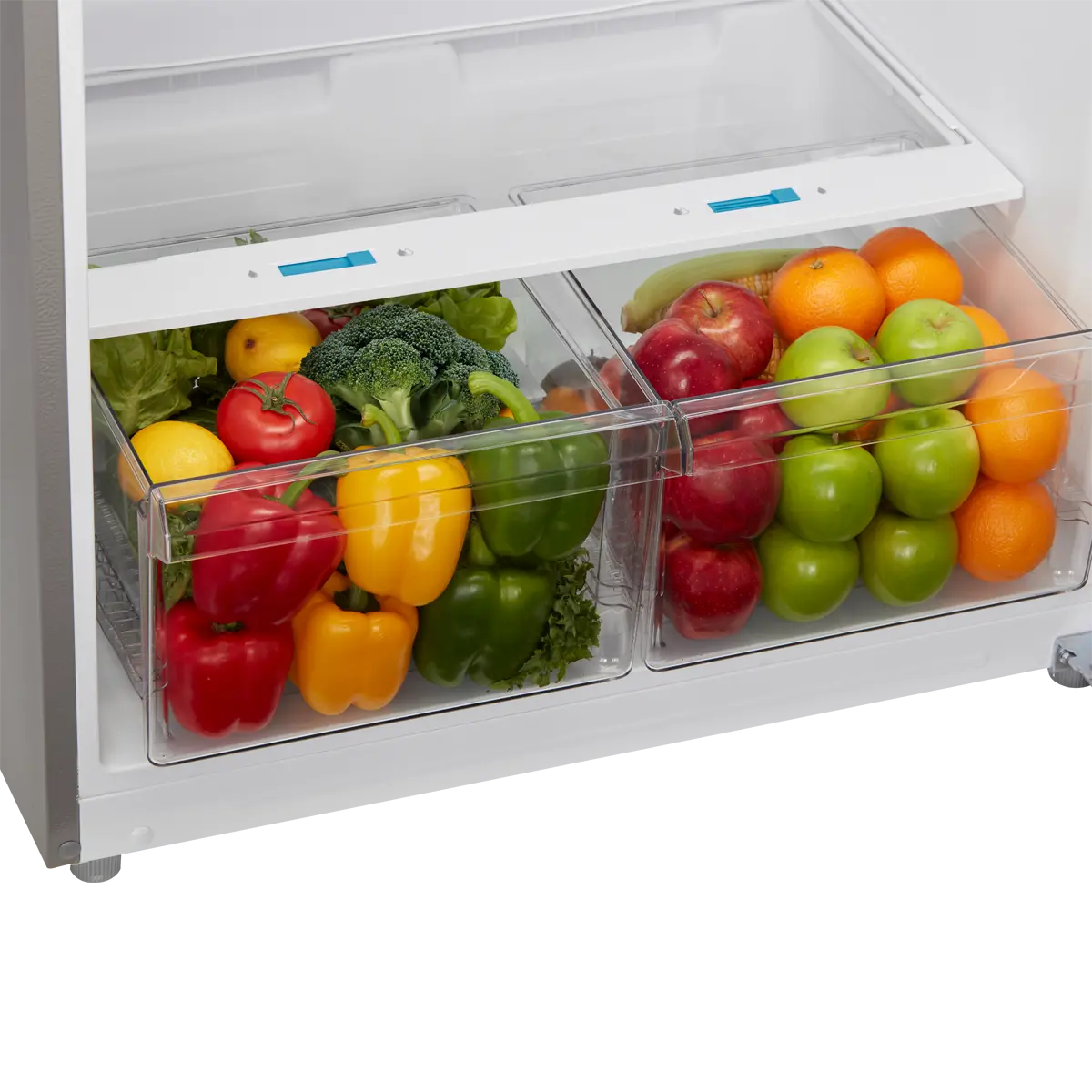 18 cu. ft. Top-Freezer Refrigerator (Stainless Steel) view 10
