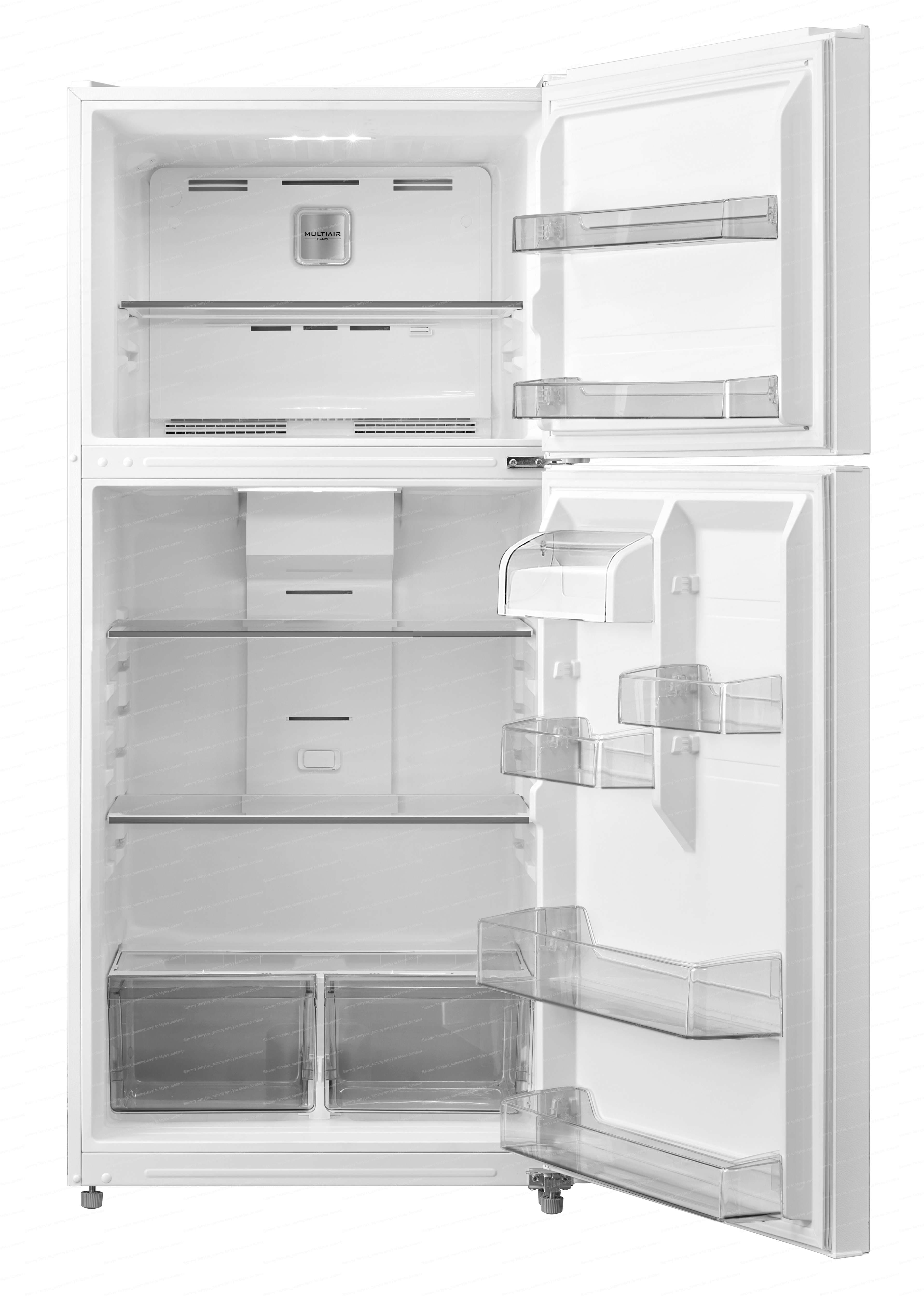 18 cu. ft. Top-Freezer Refrigerator (White) view 2