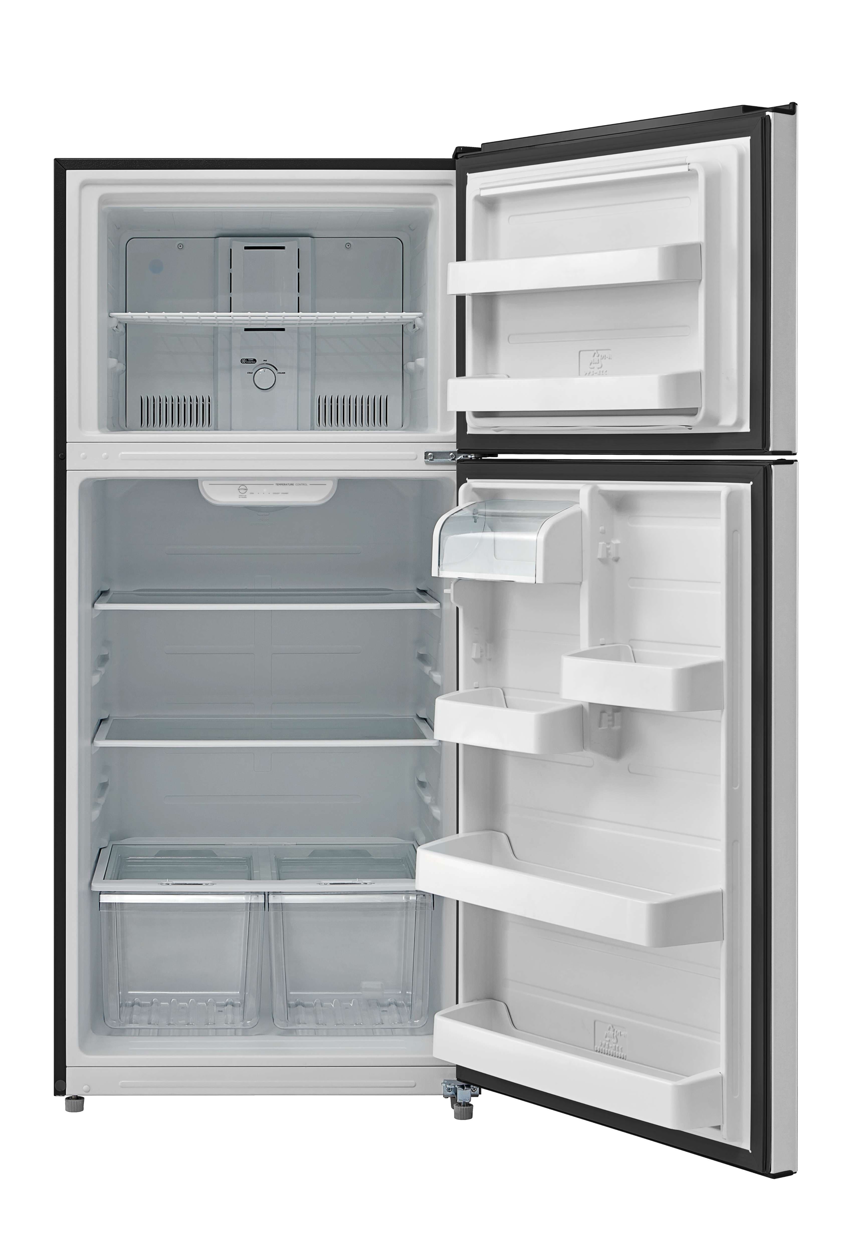 18 cu. ft. Counter-Depth Top-Freezer Refrigerator (Stainless Steel) view 4