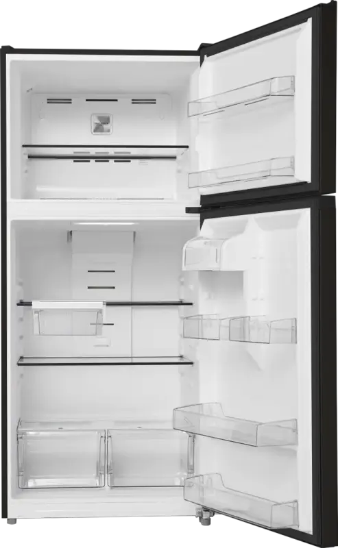 21 cu. ft. Garage Ready Top-Freezer Refrigerator (Black) view 4
