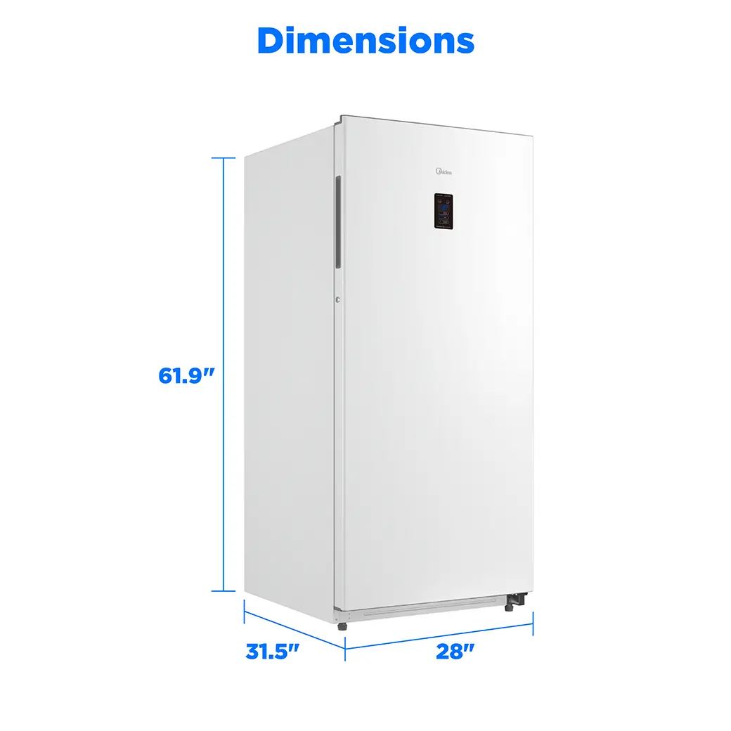 14 cu. ft. Convertible Upright Freezer (White) view 9