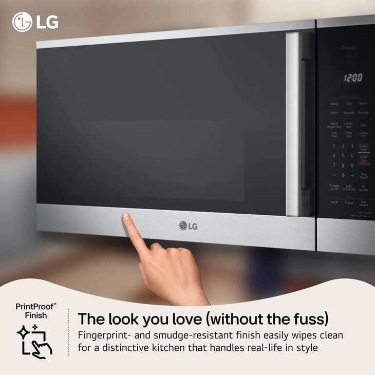 2.0 Cu. Ft. Wi-fi Enabled Over-the-range Microwave Oven With Easyclean® view 6
