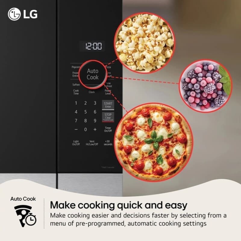 1.8 Cu. Ft. Smart Over-the-range Microwave Oven With Easyclean® view 10