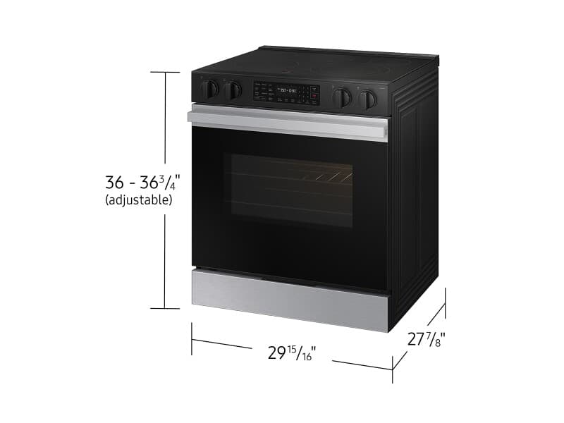 Bespoke Slide-in Electric Range view 4