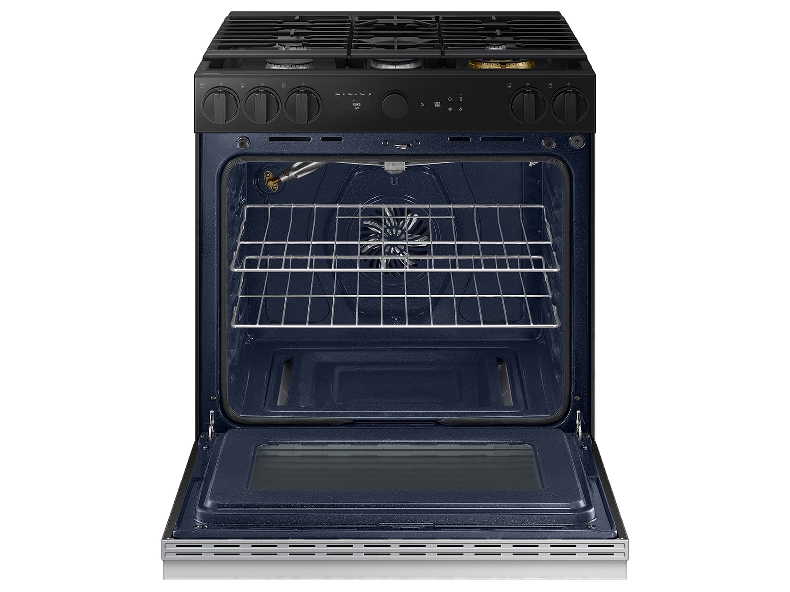 Bespoke Smart Slide-In Gas Range 6.0 cu. ft. in Stainless Steel with Smart Oven Camera & Illuminated Safety Knobs view 10