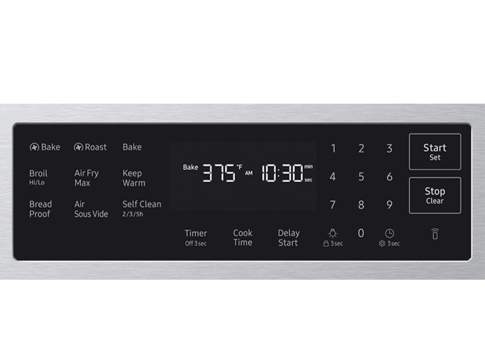 Bespoke Smart Slide-In Gas Range 6.0 cu. ft. with True Convection in Stainless Steel view 9