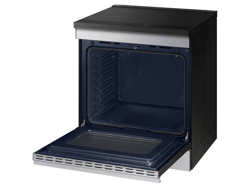 Bespoke Slide-in Induction Range – Stainless Steel view 6