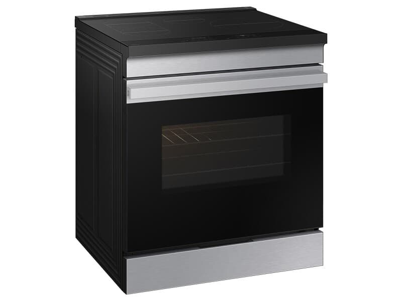 Bespoke Slide-in Induction Range – Stainless Steel view 4