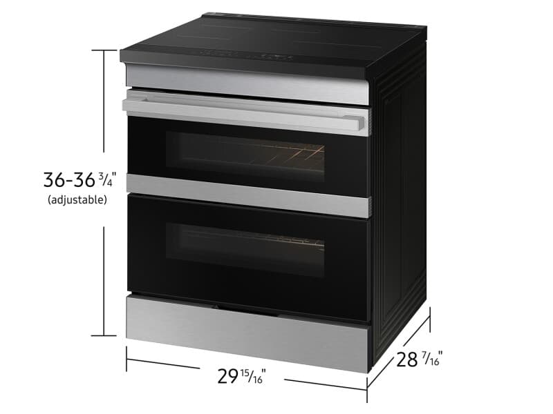 Bespoke Slide-in Induction Range view 10