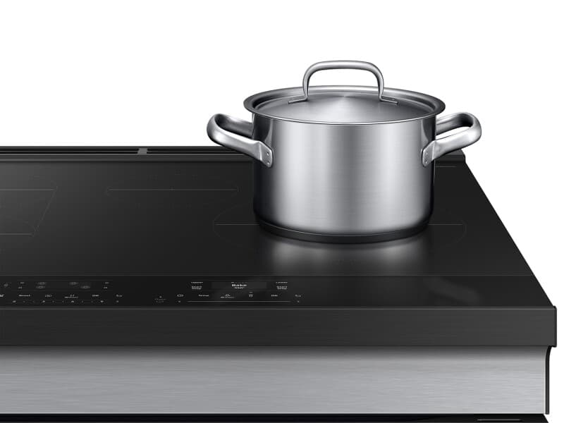 Bespoke Slide-in Induction Range view 2
