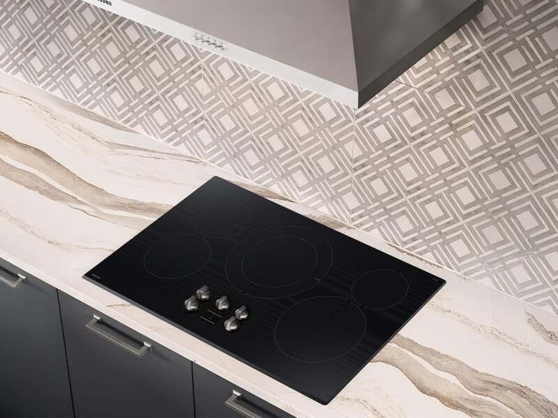 36" Electric Cooktop with 5 Elements in Black - ENERGY STAR® view 8