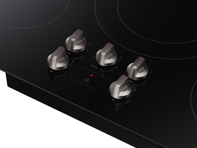 36" Electric Cooktop with 5 Elements in Black - ENERGY STAR® view 9