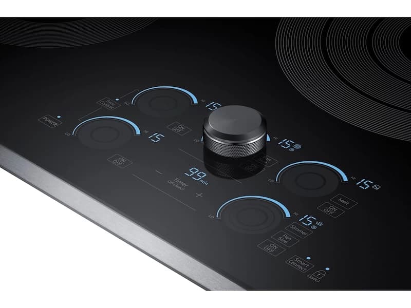 Electric Cooktop Digital-Analog Controls | Wi-Fi Rapid Boil view 3