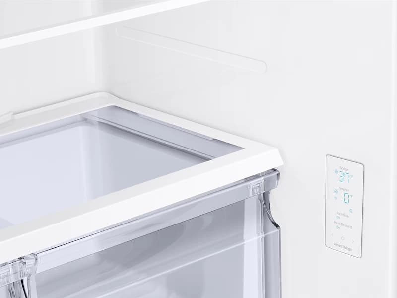 18 cu. ft. Smart Counter Depth 3-Door French Door Refrigerator in Black Stainless Steel view 10