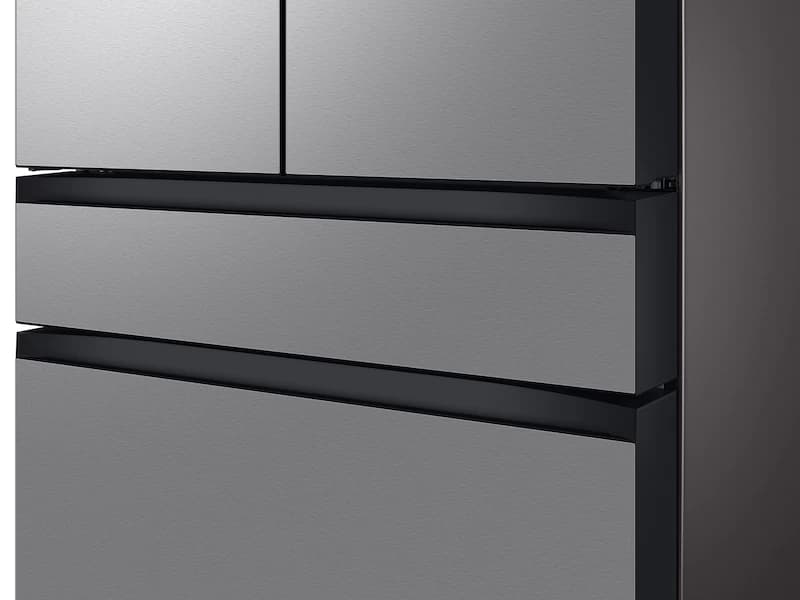 23 cu. ft. Smart BESPOKE 4-Door French-Door Refrigerator with Customizable Panel Colors and Beverage Center  in Stainless Steel view 7