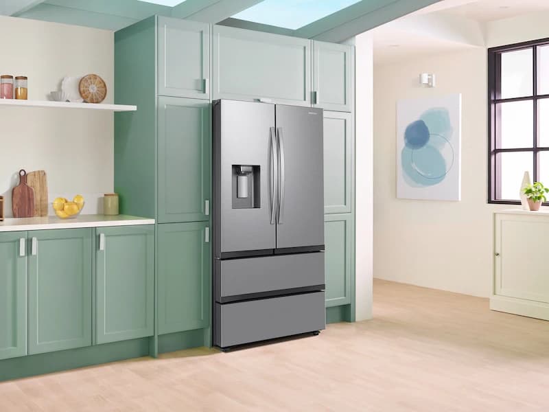 26 cf cd French Door Ref Ice Despenser with Dual Ice Maker Stanless view 4