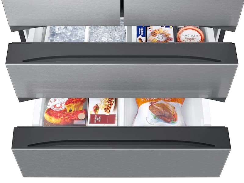 26 cf cd French Door Ref Ice Despenser with Dual Ice Maker Stanless view 10