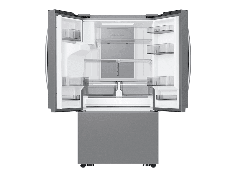 27 cu. ft. Extra Large Capacity Counter Depth 3-Door French Door Refrigerator with Family Hub™ and External Water & Ice Dispenser - Stainless – Stainless Steel view 6