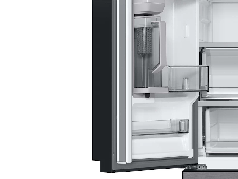 30 cu. ft. Smart BESPOKE 3-Door French-Door Refrigerator with Customizable Panel Colors and AutoFill Water Pitcher in Stainless Steel view 2