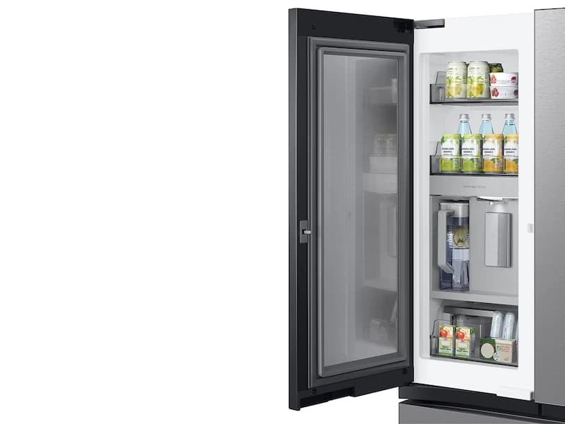 Bespoke AI 3-Door French Door – Stainless Steel view 9