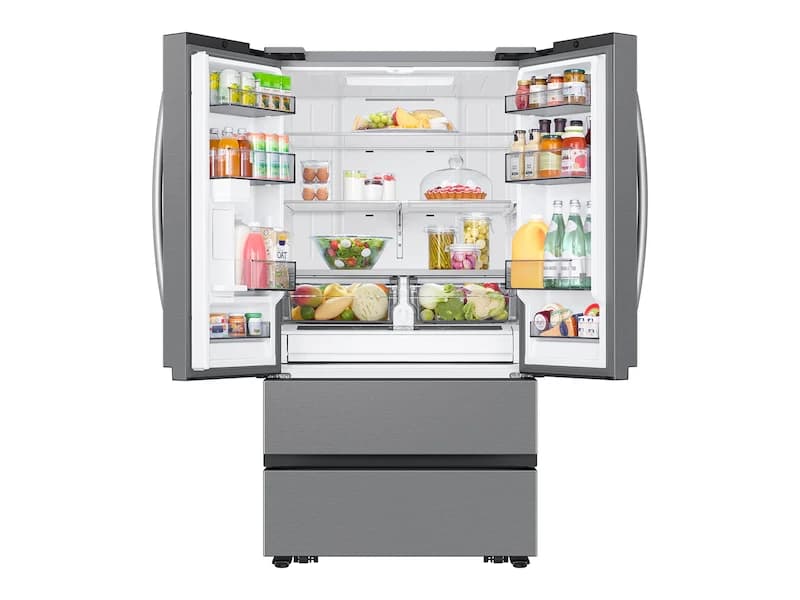 31 cu. ft. Mega Capacity 4-Door French Door Refrigerator with Dual Auto Ice Maker in Stainless Steel view 6