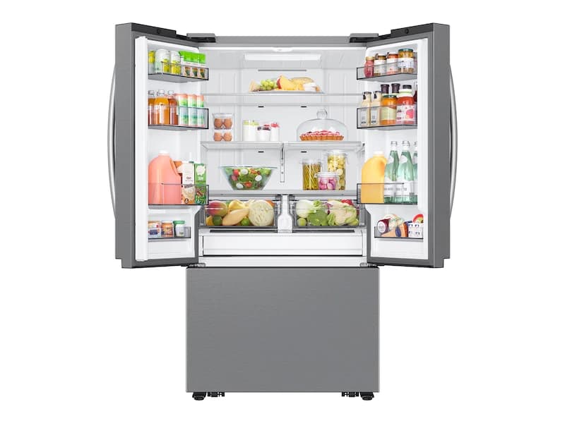 32 cu. ft. Extra Large Capacity 3-Door French Door Refrigerator - Stainless Steel view 8